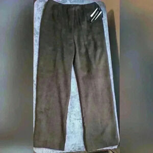 Donna Morgan Dress Pants Women’s Size 6 Brown Wide Leg Back Zipper Business Wear